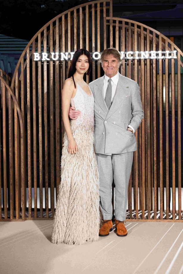 ブルネロ・クチネリ来日記念レセプションが開催された