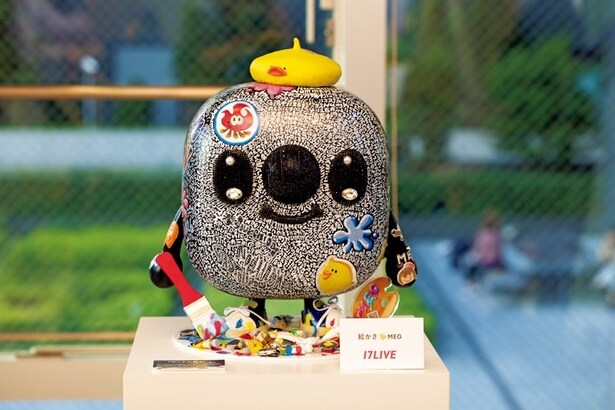 イベント内2位、絵かきMEG作の“ベイビー”