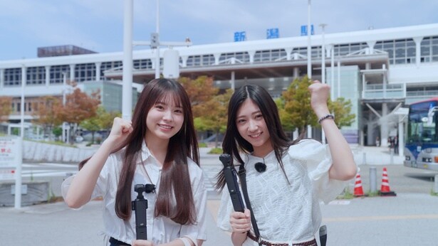 乃木坂46川端晃菜＆森平麗心、新潟で“声かけ大作戦”「心が折れそうだった」＜乃木坂46 6期生稼働中＞