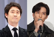 岡田将生が大泉洋をジッと見つめる姿に「洋ちゃんうらやましい」「素敵なツーショット」の声＜ちょっとだけエスパー＞