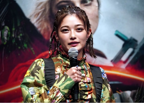 イベントに登場した井上咲楽