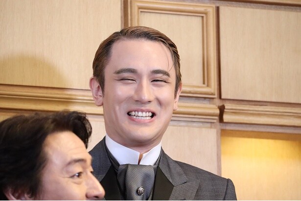 ミュージカル「マリー・キュリー」囲み取材より