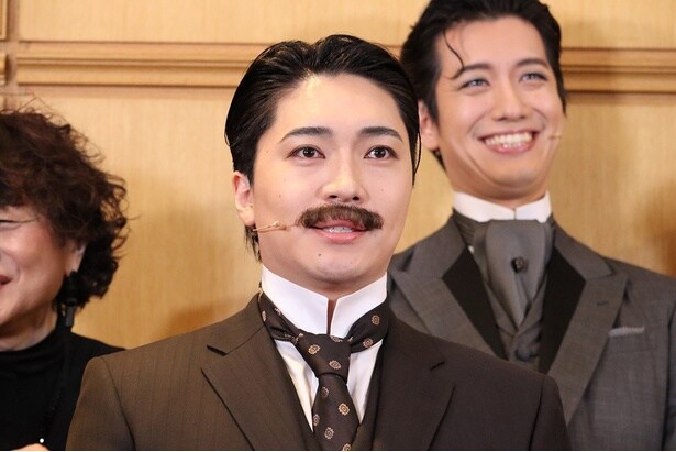 ミュージカル「マリー・キュリー」囲み取材より