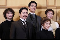 松下優也、ひげビジュアルを褒められ満足げ　水田航生は“探求心が止まらない作品”で緊張MAXに…＜マリー・キュリー＞