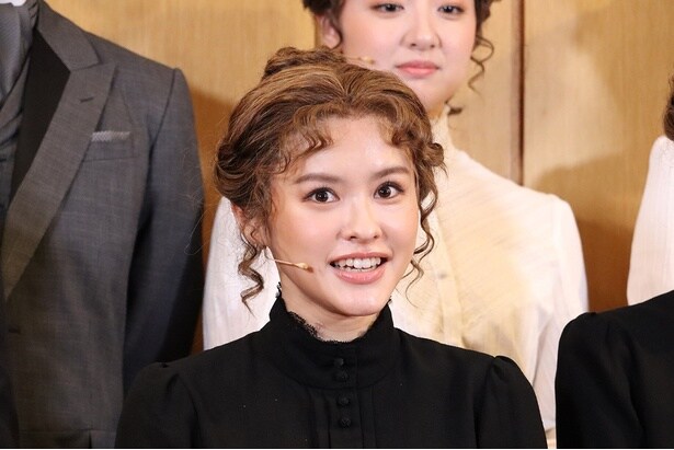 ミュージカル「マリー・キュリー」囲み取材より