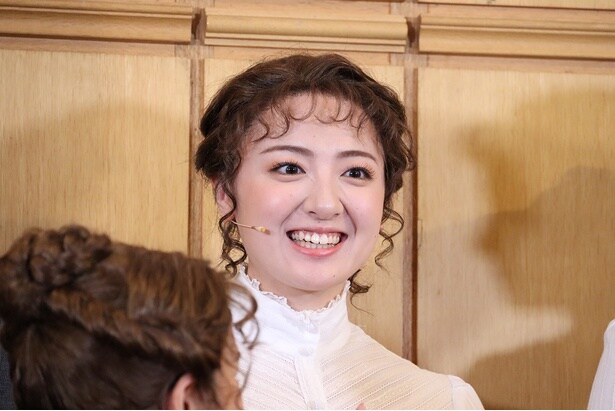 ミュージカル「マリー・キュリー」囲み取材より