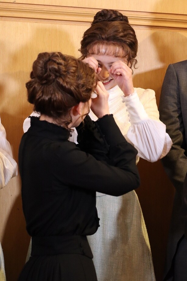 ミュージカル「マリー・キュリー」囲み取材より