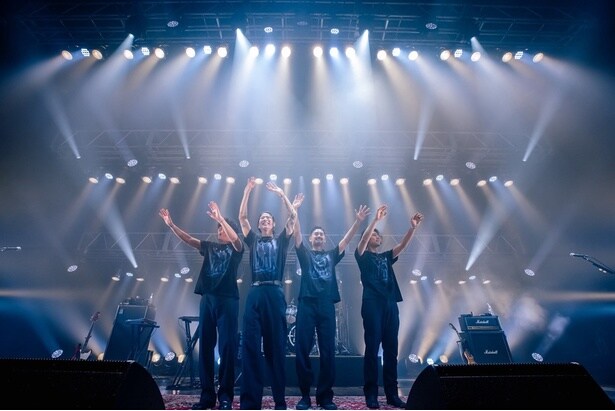 「I Don’t Like Mondays. TOXIC TOUR 2025」より、(左から)KENJI、YU、SHUKI、CHOJI