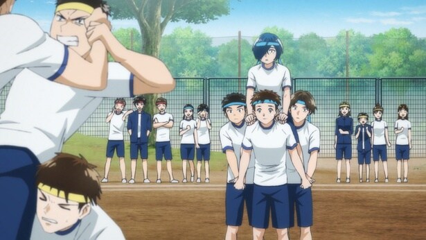 【写真】まさかの大将！ 青野、騎馬戦の様子