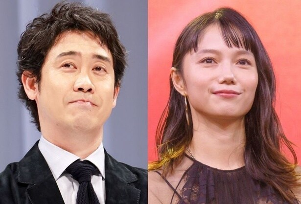 大泉洋＆宮崎あおい、車中での撮影合間に見せた“攻防劇”　フロントガラス越しの姿に「名演技」の声＜ちょっとだけエスパー＞