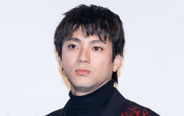 映画「爆弾」初日舞台あいさつに登壇した山田裕貴