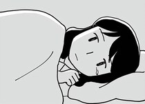 【漫画】出産予定日の一週間前、唐突な不安に襲われる。何が不安なのか自分でも分からず涙／もう３年、産後うつ。(9)