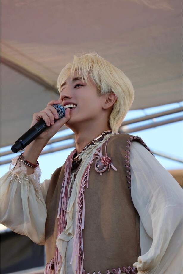 フリーライブ「THANK YOU FES.」に出演した浦野秀太