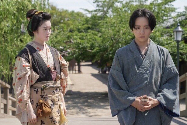 <明日のばけばけ>高石あかり“トキ”、松江に戻ってきた板垣李光人“三之丞”と再会する