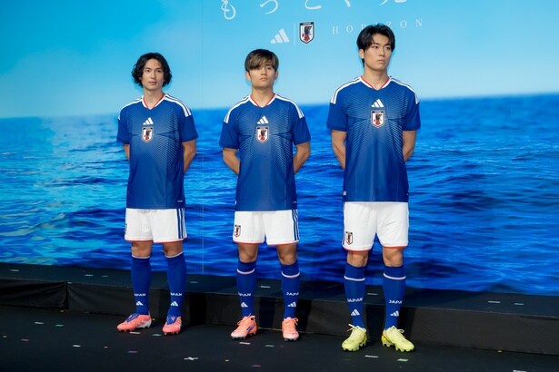 JFA・アディダス「サッカー日本代表 2026」キャンペーン共同発表会の様子
