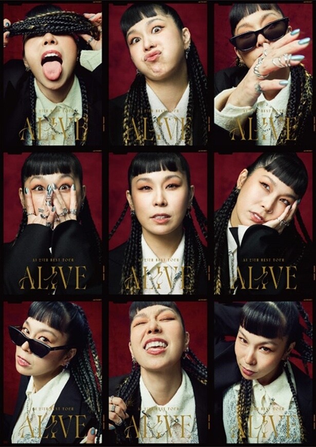 「AI 25th best tour ←ALIVE→」では全国32公演を実施