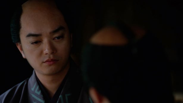 歌麿演じる染谷将太が複雑な心情を繊細に表現