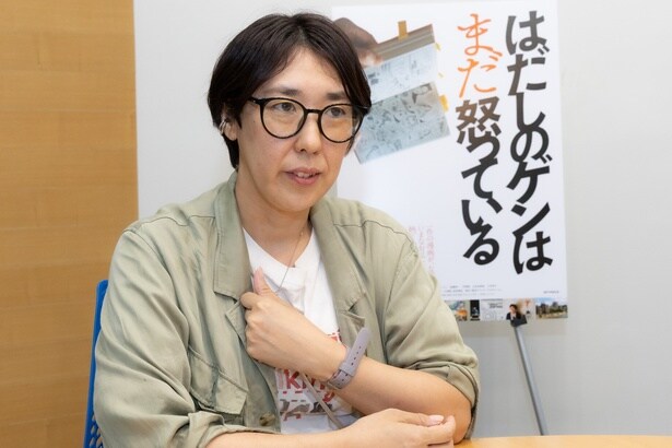 映画「はだしのゲンはまだ怒っている」、BS12・高橋良美プロデューサー