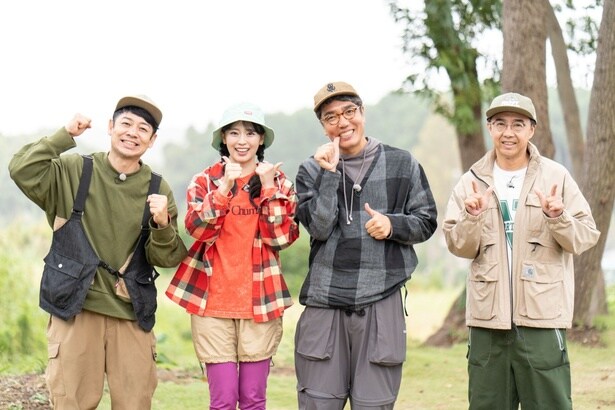 超ときめき宣伝部・坂井仁香がキャンプ飯に挑戦　食材をかけたダンス対決も＜おぎやはぎのハピキャン＞