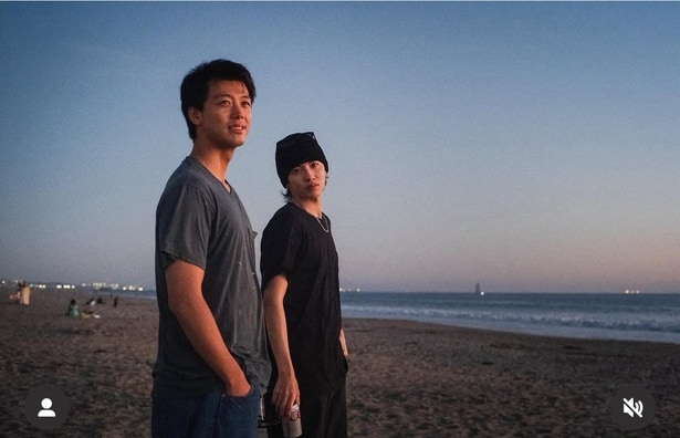 志尊淳＆竹内涼真、“イケメンすぎる”2人がLA旅行を報告