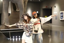 岩本蓮加“先輩”、恐竜愛があふれ…冨里奈央“後輩”に熱弁＆涙「はしゃぐ蓮加ちゃんかわい過ぎ」の声＜ふたりエスケープ＞