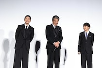 舘ひろし×眞栄田郷敦×尾上眞秀、映画「港のひかり」初日舞台あいさつに登場　舘「何度も見て、周囲に伝えてほしいです」