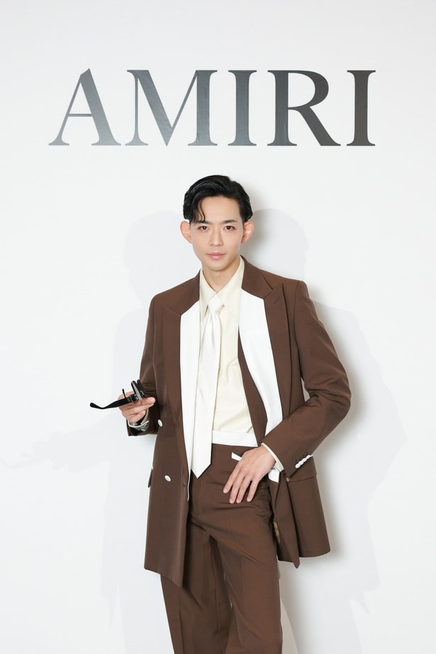 AMIRI日本上陸3周年記念パーティー「CLUB AMIRI TOKYO」に登場した竜星涼