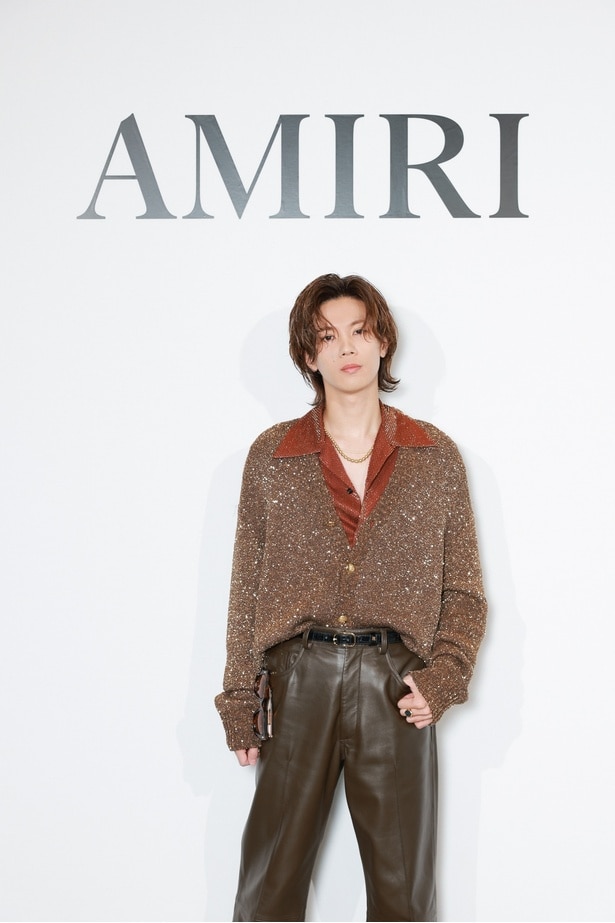 AMIRI日本上陸3周年記念パーティー「CLUB AMIRI TOKYO」に登場した神宮寺勇太
