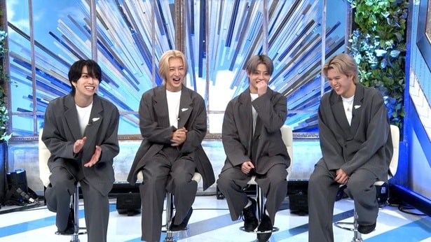 (左から)EIKI、NAOYA、RYUKI、RAN