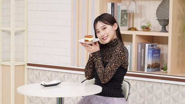 田中美久がBS12の「ざっくり旅グルメ」に出演