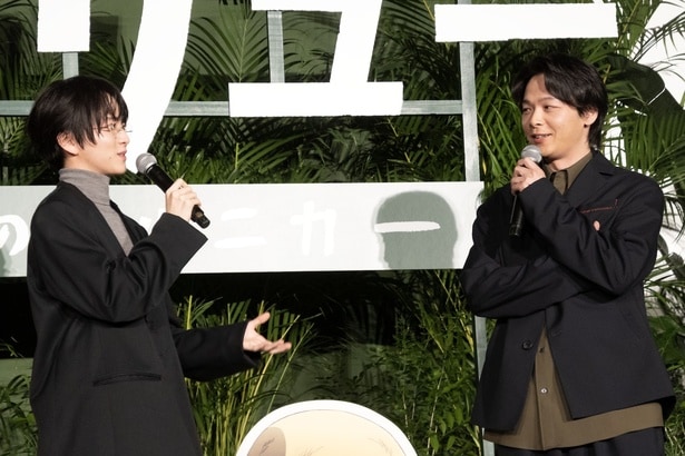 映画「ペリリュー ー楽園のゲルニカー」東京プレミア舞台あいさつより