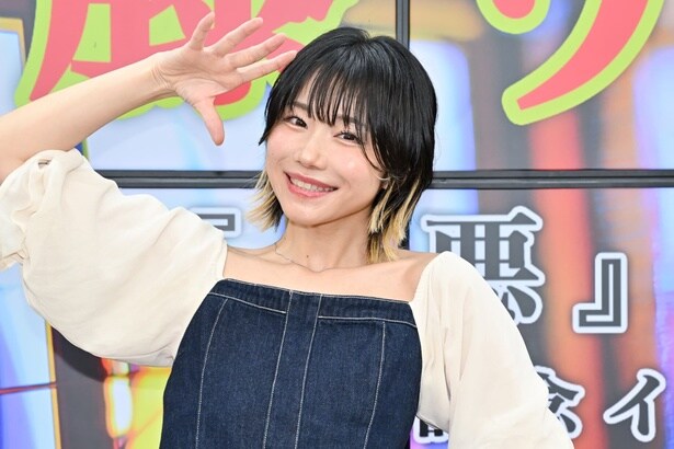 都内で行われたイメージDVD「色悪」の発売記念イベントに出席した仁藤りさ