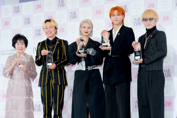 「ネイルオブザイヤー2025授賞式」の様子