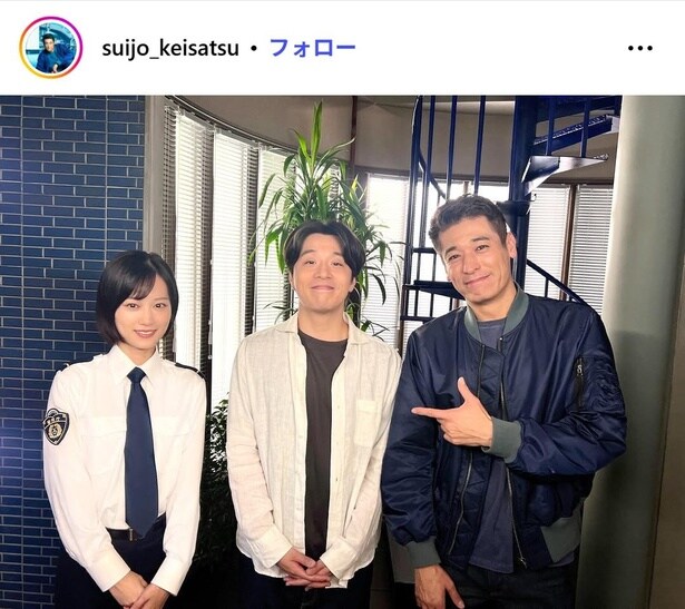 【写真】佐藤隆太＆山下美月＆田村健太郎、“礼子”の逆鱗に触れた“辻村”を囲うオフショット