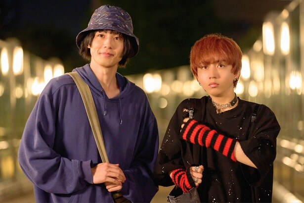 長野凌大“千明”、藤林泰也“アイ”に指で背中を掻かれる姿が色っぽくて悶絶「召されそう」の声<PUNKS△TRIANGLE>