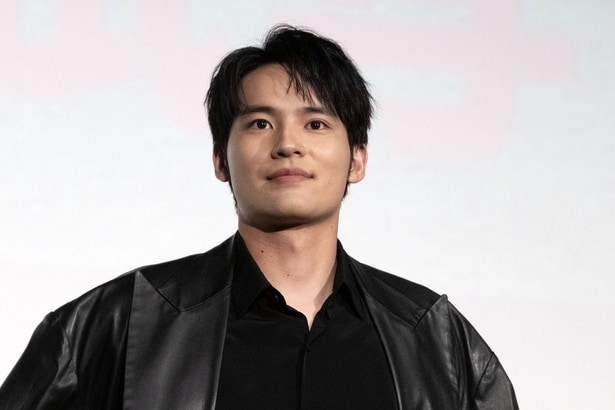 水上恒司が映画「WIND BREAKER／ウィンドブレイカー」完成披露試写会に登壇