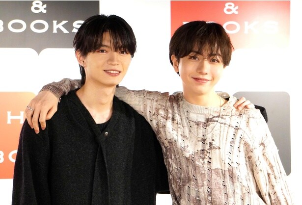 イベントを開催した(写真左から)杢代和人、長野凌大