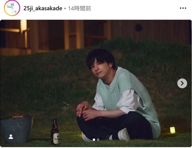 【写真】新原泰佑、暗がりの中で”彼氏感”強めのオフショット