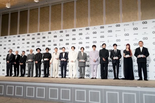 「GQ MEN OF THE YEAR 2025／20th Anniversary」フォトコール