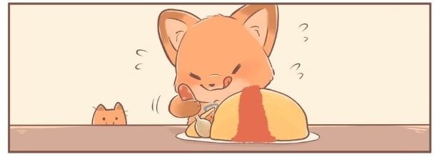 『ふわふわオムライス』より