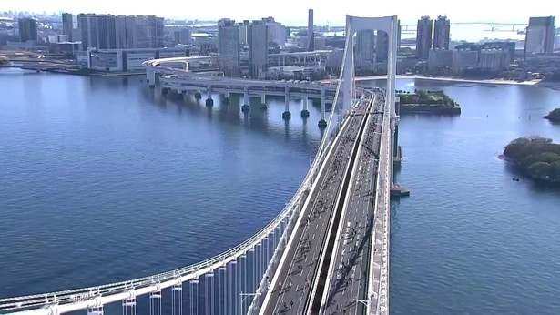 レインボーブリッジを疾走 ※写真は「レインボーライド2024」の様子