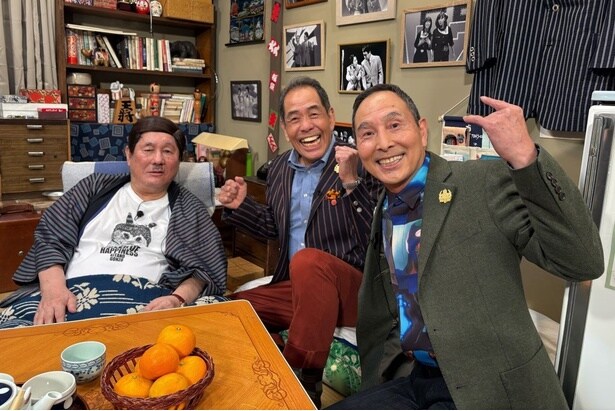 久々の再会でトークに花を咲かせたザ・ぼんちとビートたけし