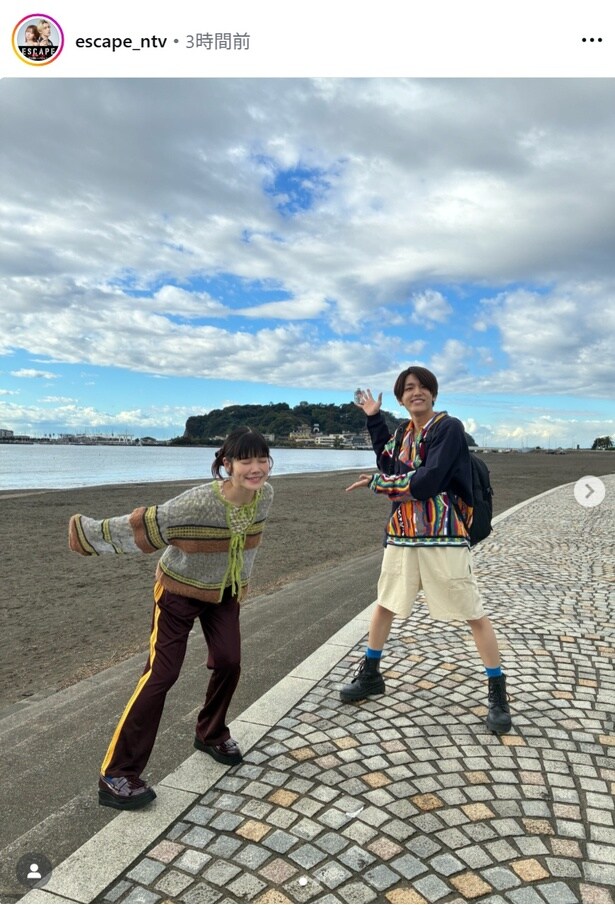 【写真】無邪気な“まぁみぃちゃんねる”加藤千尋＆高塚大夢のオフショットが公開