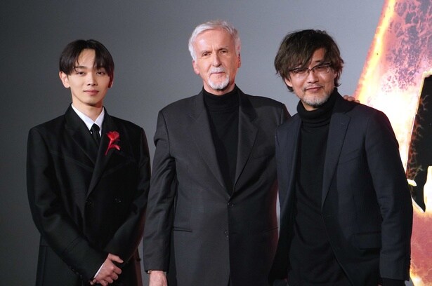 ジェームズ・キャメロン監督が宮世琉弥の質問を絶賛「これは最も重要な質問です！」