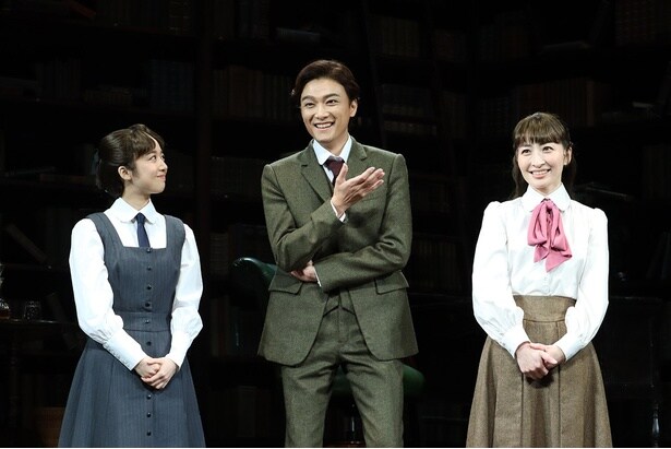 ミュージカル「ダディ・ロング・レッグズ」囲み取材より