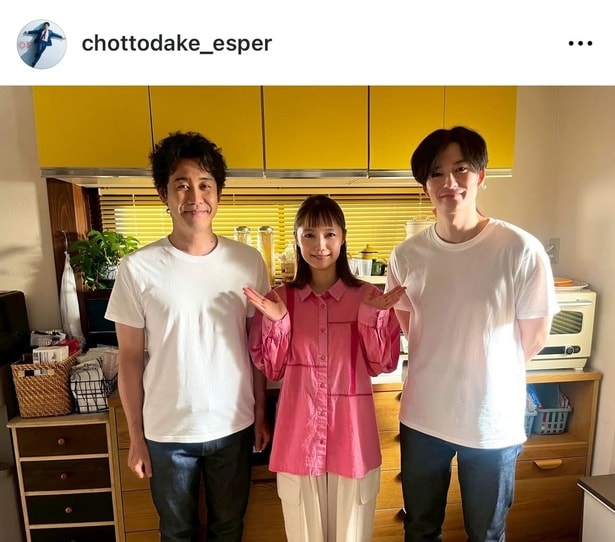 宮崎あおいの両隣に“2人のぶんちゃん”演じる大泉洋&岡田将生