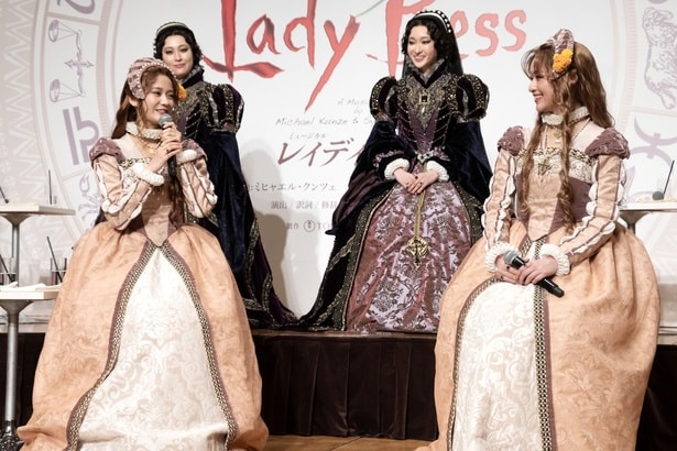 ミュージカル「レイディ・ベス」製作発表記者会見より