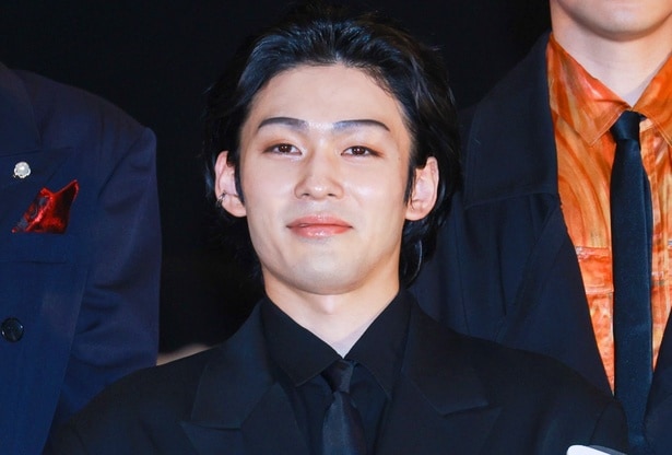 「人間標本」プレミアイベントに参加した市川染五郎