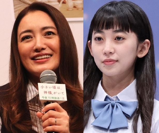 仲間由紀恵＆近藤華、パジャマ姿で笑顔の親子ツーショットに「癒しです」の声＜小さい頃は、神様がいて＞