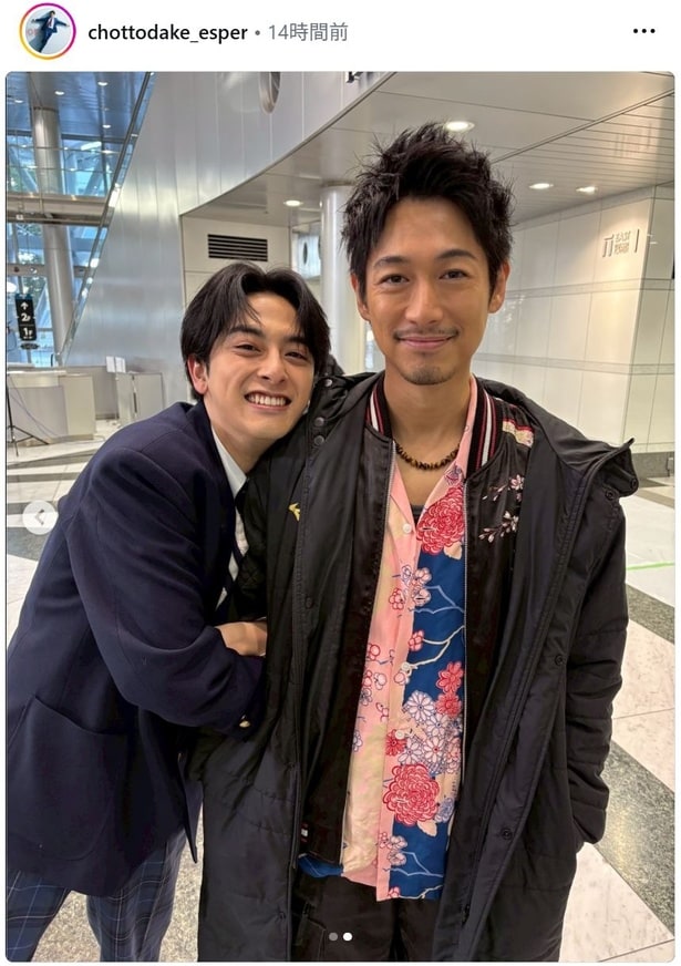 【写真】ディーン・フジオカ＆新原泰佑、尊すぎる“親子ショット”にファン絶賛